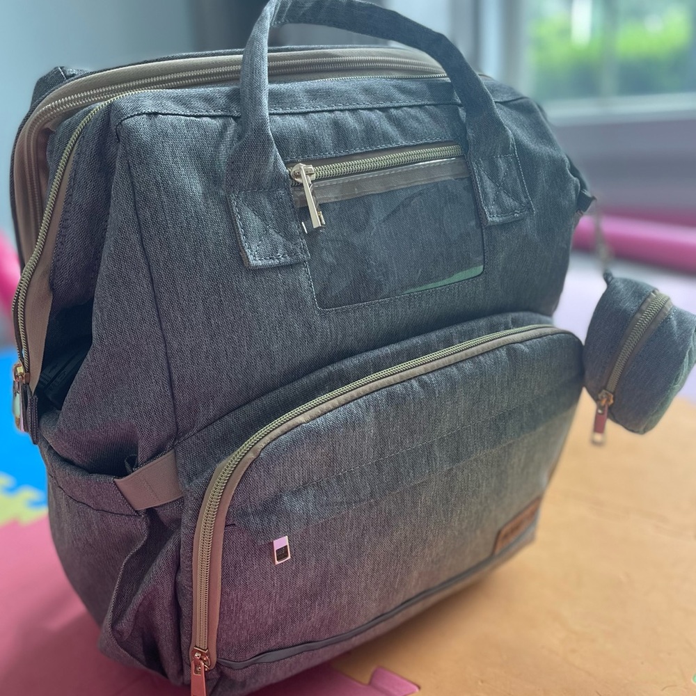 Multi use diaper bag